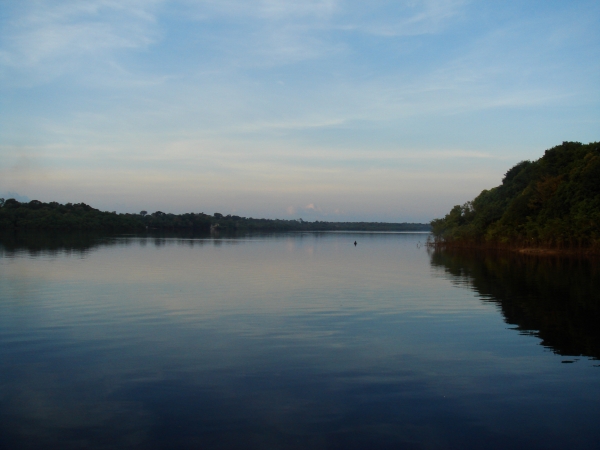 Abend am Amazonas