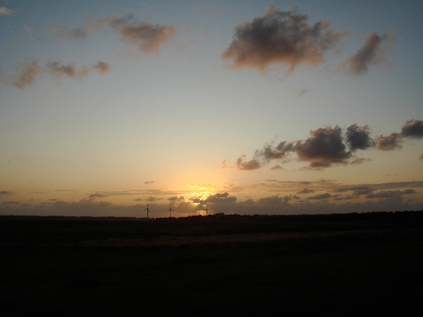 Abendhimmel in Dnemark